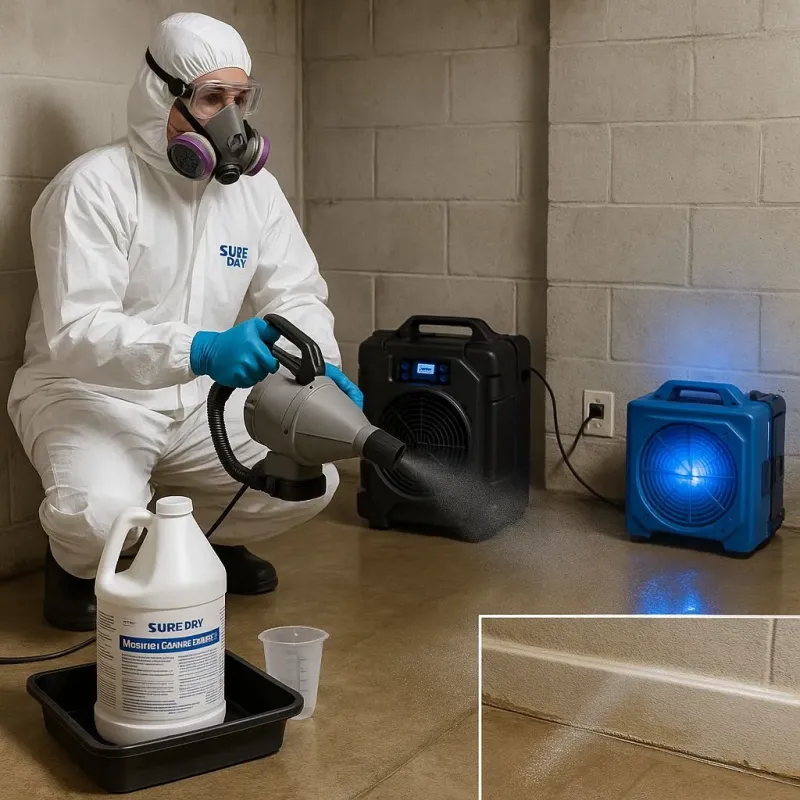 Sanitization and Odor Removal process in Bryn Mawr, PA