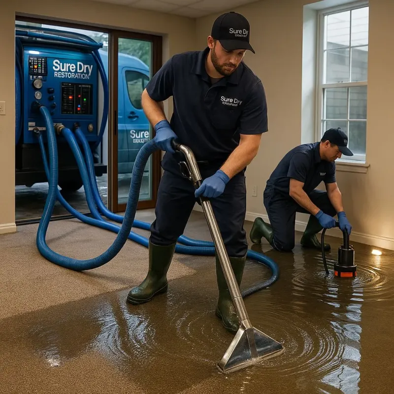 Water Extraction and Removal process in Bryn Mawr, PA